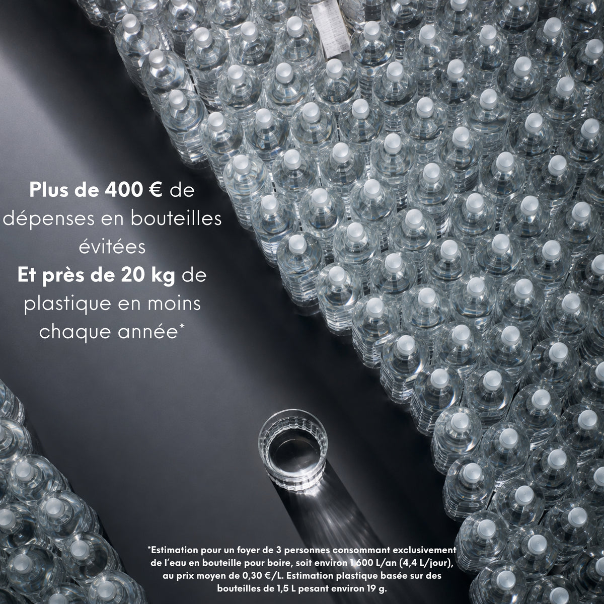 FLOW 4 EN 1 Filtre à eau sur robinet avec douchette multifonctions