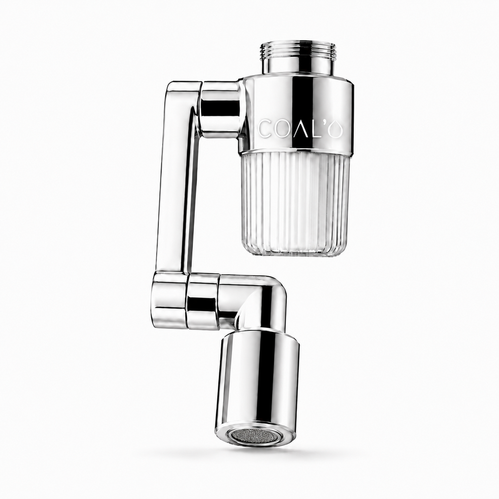 FLOW 1080° 2 EN 1 Rallonge de robinet pivotante avec filtre