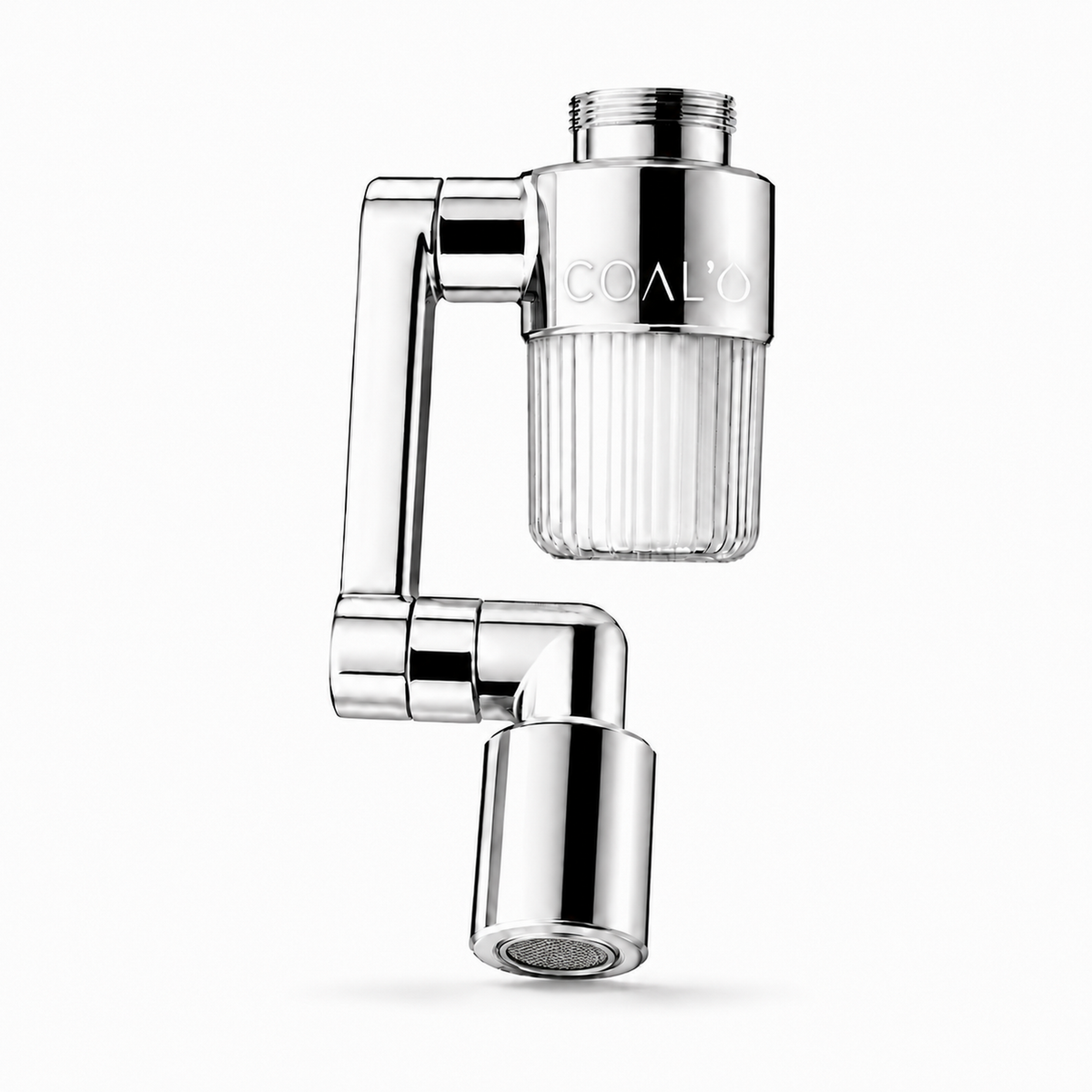 FLOW 1080° 2 EN 1 Rallonge de robinet pivotante avec filtre